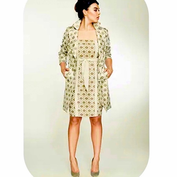 #D1 NWT Isabel Toledo for Lane Bryant Linen Blend Sleeveless Cocktail Dress - Picture 3 of 8